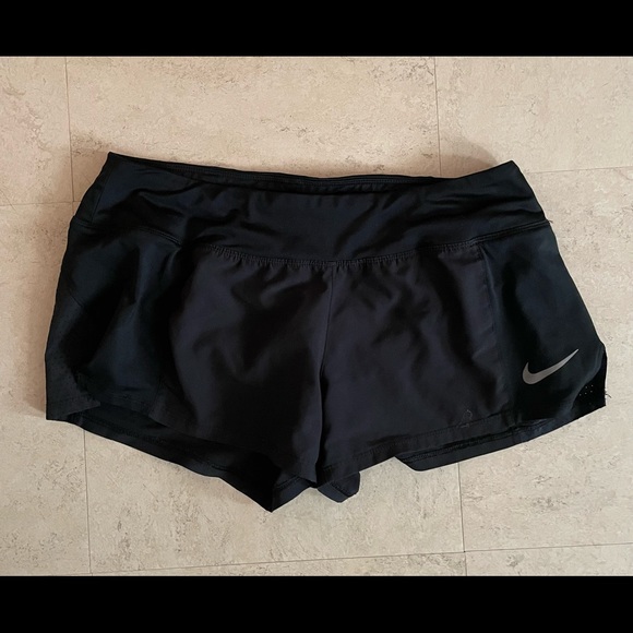 Nike Black Running Shorts - Picture 2 of 4